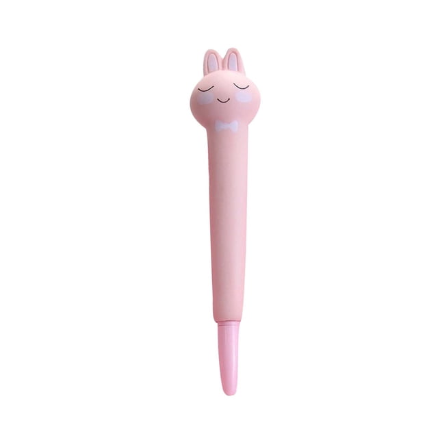 EGNMCR Soft Decompression Student Calligraphy Pen With Exchangeable Elastic Pen slow rebound pen