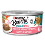 Beneful IncrediBites with Real Salmon in Gravy, Wet Dog Food 85 g