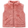 thumbnail image 1 of Boys And Girls' Jackets For Babies Children'S Winter Coats Fall And Spring Styles Inner Wear Thick Padding Thickened Cardigan Warm Top Suitable For 9M 6Y Old Boys Tops Pink 90/1 Y—2 Y, 1 of 4