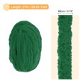 thumbnail image 2 of Unique Bargains Chunky Polyester Dark Green Chenille Yarn, 27m x 2cm, 2 of 6