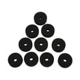 thumbnail image 1 of Drum Set Felt Pads, Non Slip Stand Replacement Wear Resistant Soft Delicate Cymbal Felt Washer  For Drum Kit Black,Gray, 1 of 8
