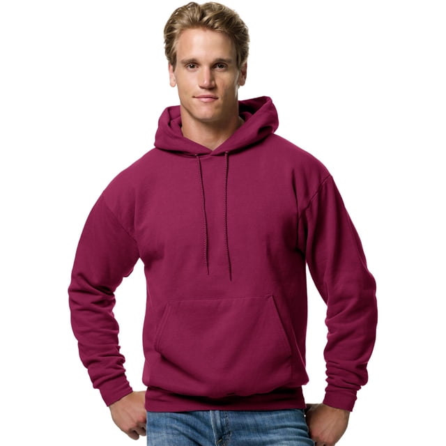 Hanes Chandail à Capuchon en Molleton ComfortBlend EcoSmart pour Hommes, 4TG, Cardinal