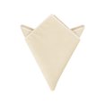thumbnail image 1 of INSPIRE CHIC Men's Cotton Handkerchiefs Solid Color Pocket Square for Men Beige One Size, 1 of 4