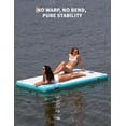 thumbnail image 3 of Eastvita Adult-Friendly Inflatable Floating Dock Swim Platform with Non-Slip Surface for Lakes Beaches Oceans, 3 of 6