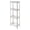 White#7796, variant on Floor Standing Kitchen Storage Rack | 4-Layer Mobile Organizer for Bathroom, Vegetables & Cosmetics | Space-Saving Plastic Shelving Unit | 1 Rack, Size L