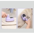 thumbnail image 4 of Portable Mini Steam Iron 40W with Foldable Rotatable Handle, 50ml Water Tank, Dry and Wet Ironing, Compact Travel Garment Steamer for Silk, Wool, Linen Fabrics, 4 of 8