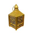 thumbnail image 2 of Abbracc Eid Mubarak Ramadan LED Decorative Lantern Light Lamp for Home Living Study Room Gold S, 2 of 9