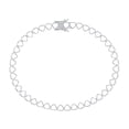 thumbnail image 2 of Bracelet Tennis en Zircon Cubique Cœur, 2 of 5