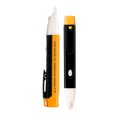 thumbnail image 2 of JJKBVCLO Voltage Tester/Non Voltage Tester 0 1000V AC Pen Flashlight Adjustable Sensitivity Voltage Detector AC Circuit Tester Tool LED Flashlight Pocket Clip (Orange), 2 of 4