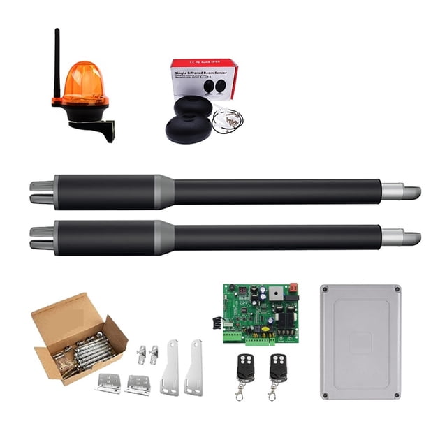 Dual Gate Openers Engine Motor System Automatic Door AC220V/AC110V Swing Gate Driver Closer Actuator Suit Opener ,Free Your Hands