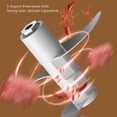 thumbnail image 4 of Electric Garlic Chopper Mini Chopper Food Processor Onion Mincer Portable Food Processor USB Charging For Vegetable Pepper Baby Food Seasoning 250ml, 4 of 8