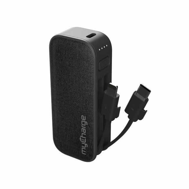 myCharge PowerHub Mini 3K mAh Black Batteries and Portable Power