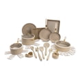thumbnail image 1 of Thyme & Table 32-Piece Aluminum Cookware Set - Taupe, 1 of 24
