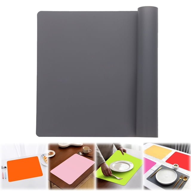 Silicone Mat for Kitchen Counter Heat Resistant Countertop Protector Non Slip Waterproof Under Appliance Mat for Microwave Air Fryer Coffee Maker Dish Drying Placemat