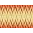 thumbnail image 1 of Ahgly Company Machine Washable Indoor Rectangle Transitional Orange Red Orange Area Rugs, 2' x 3', 1 of 7