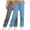 Light Blue, variant on Posijego 2PC Sweatpants for Women Drawstring Elastic Waist Loose Joggers Activewear Wide Leg Sweat Pants