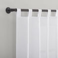 thumbnail image 4 of Mainstays 2-Pack Jensen Tab Top Semi-Sheer Window Curtains Panel Pair, 4 of 7