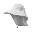 thumbnail image 4 of Wide Brim Bucket Hat Polyester Fisherman Visor for Vocation Outdoors Fishing Style, 4 of 8