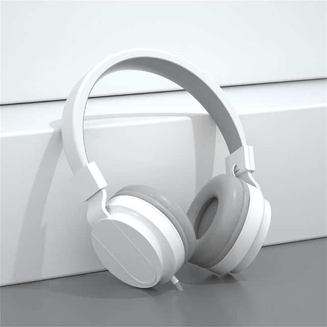 DZCPSCZG Noise-Cancelling Heavy Headset Gaming Wired Universal Headset Foldable