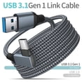 thumbnail image 4 of Vr VR Link Cable 5Gbps High-Speed Data Transfer Suitable For VR Virtual Reality Headset Gaming Connection PC, 4 of 6