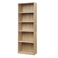 thumbnail image 3 of Mainstays Bibliothéque à 5 Tablettes, Bouleau, 3 of 6