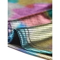 thumbnail image 5 of INSPIRE CHIC Hauts Courts Métalliques à Manches Longues Zippés pour Femmes Multicolore Noir P, 5 of 5