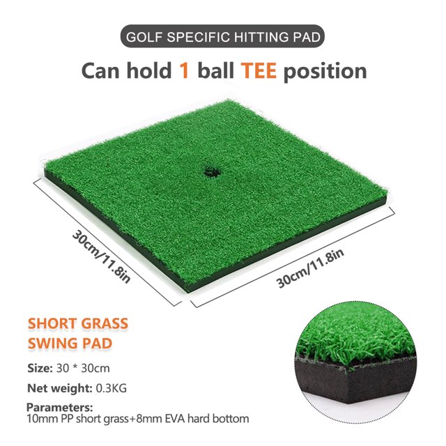 5 Styles Mini Practice Durable PP Grass Pad Backyard Exercise New Golf Hitting Mat Indoor Outdoor Golf Training Aids Drop Ship Short Grass
