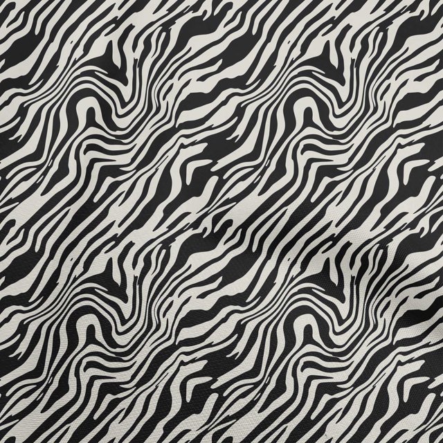 oneOone Rayon Off White Fabric Animal Skin Craft Projects Decor Fabric Printed By The Yard 56 Inch Wide