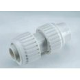 thumbnail image 1 of Elkhart Supply Fresh Water Fitting 16845 Flair-It; Adapter; 1/2 Inch PEX x 3/4 Inch PEX; Straight; White; Plastic; Single; With Barcoded, 1 of 2