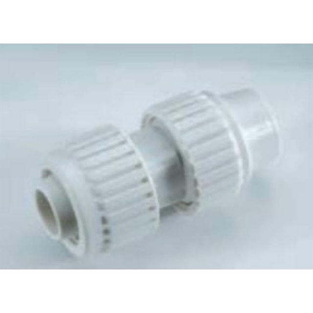 Elkhart Supply Fresh Water Fitting 16845 Flair-It; Adapter; 1/2 Inch PEX x 3/4 Inch PEX; Straight; White; Plastic; Single; With Barcoded