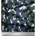thumbnail image 3 of Soimoi polyester Crepe Fabric Two Tone With White Camouflage Fabric Prints By Yard 52 Inch Wide, 3 of 3
