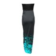 thumbnail image 4 of Birdeem Robe Longue d'Été Sans Bretelles à Imprimé pour Femme, Robe Fendue de Plage, Robe de Fête et de Boîte de Nuit, 4 of 5