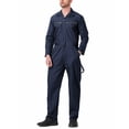 thumbnail image 1 of TOPTIE Combinaison à Dos d'Action pour Hommes avec Poches à Glissière, Uniforme de Mécanicien Taille Régulière, 1 of 7