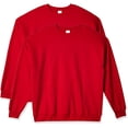 thumbnail image 2 of Hanes Chandail Molletonné à Col Rond ComfortBlend EcoSmart pour Hommes - Meilleur Vendeur, 5TG, Rouge Foncé, 2 of 5