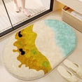 thumbnail image 1 of Wzzjkit Bathroom Mats, Comfortable, Soft, Super Water Absorption Bath Mat, Machine Wash, Non-Slip, Thick, Easier to Dry, for Bathroom Front Door Bathroom Rugs, 1 of 6