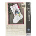 thumbnail image 1 of Jolly Trio Stocking Counted Cross Stitch Kit-16" Long 14 Count, 1 of 2
