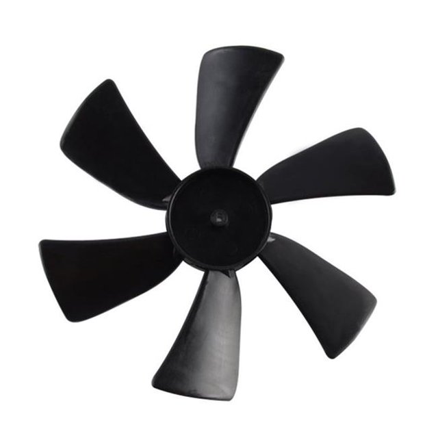 Aleko RVFB6DBK-UNB Ventilateur de Remplacement pour Évent de RV de 6 Po avec Alésage D - Noir