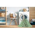 thumbnail image 2 of Ahgly Company Tapis d'Aire Rectangulaire Transitionnel Vert pour Intérieur, Lavable à la Machine, 2 Pieds x 5 Pieds, 2 of 7