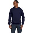 thumbnail image 2 of Hanes Chandail Molletonné à Col Rond ComfortBlend EcoSmart pour Hommes - Meilleur Vendeur, 4TG, Bleu Marine Foncé, 2 of 7