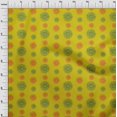 thumbnail image 3 of oneOone Cotton Silk Fabric Spiral & Floral Block Decor Fabric Printed BTY 42 Inch Wide, 3 of 4