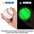 thumbnail image 3 of Baseball Lumineux Phosphorescent Léger Jeux d'Entraînement Baseball, 3 of 7
