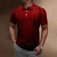 thumbnail image 3 of BOBOGOJP Polo T Shirts For Men Short Sleeve Collared Golf Shirts Quick Dry Performance Athletic Summer Clothing (Red,XXL), 3 of 4