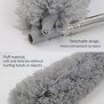 thumbnail image 5 of Feather Duster For All Your Needs, Extendable Duster With Easy To Clean Features, Bendable Head For Precision Cleaning Of Ceiling Fans And Furniture, Reusable Microfiber Head Ensures Spotless Results, 5 of 5