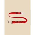 thumbnail image 4 of 1pc Dog Car Safety Belt Leash Adjustable Elastic Buffer Retractable Pet Vehicle Seatbelt, 4 of 4