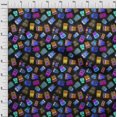 thumbnail image 4 of oneOone Silk Tabby Brown Fabric Halloween Sewing Craft Projects Fabric Prints By Yard 42 Inch Wide, 4 of 4