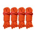 thumbnail image 1 of S SERENABLE 4pcs Reflective Guyline Tent Gazebo Rope Cord Fastener Tensioner Outdoor Camping Orange, 1 of 9