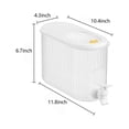 thumbnail image 2 of EGNMCR Storage Containers 3.5L Cold Kettle With Faucet In Refrigerator, Large Capacity Water Iced Juice Lemonade Water Jug Fruit Teapot Bucket Drink Container For Garden Home Party Cold kettle, 2 of 8