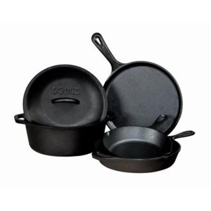 Lodge Manufacturing 233972 10.5 C'est parti. 5 Ensemble de fonte assaisonnée - 5 Pièce