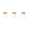 thumbnail image 3 of mmirethe Glass Spice Jars Various Size To Choose For Sealing And Moisture-proof Storage Spice Organizer 47*60 60ml 3Set, 3 of 6