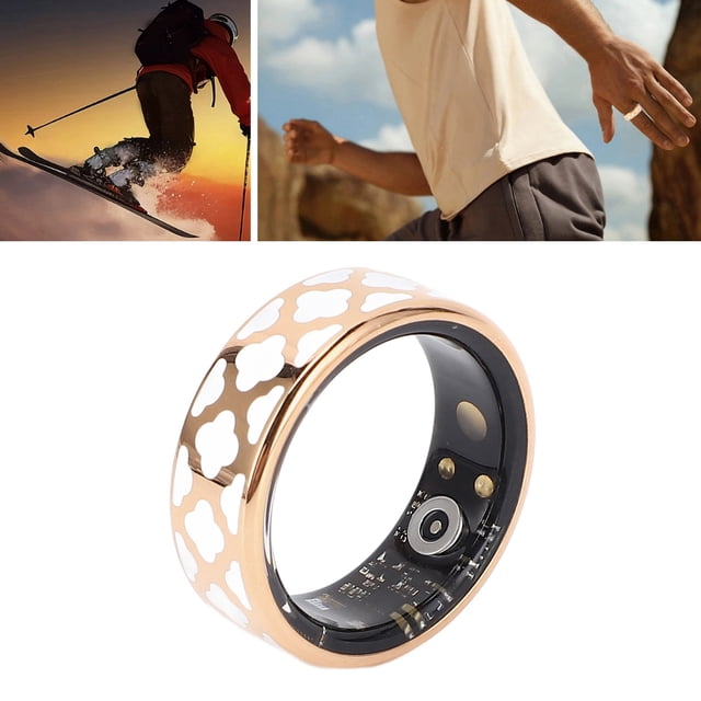 Stainless Steel Smart Ring, Smart Ring Multifunctional for Present 7,8,9,10,11,12,13